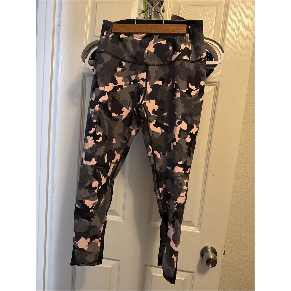 Torrid Pink And Grey Mesh Legging